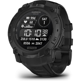 Garmin Instinct 3 Tactical Edition: Тактичний GPS-годинник з сонячним дисплеєм, 45 мм