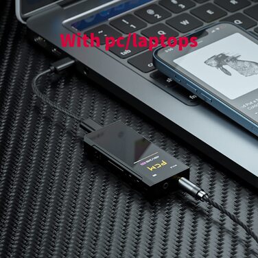 FiiO BTR7: Bluetooth ресивер та підсилювач навушників, DAC, Hi-Res Audio, MQA, LDAC, aptX HD, 384kHz/32bit, DSD256, CVC 8.0 для телефону, ПК, авто, домашньої аудіосистеми