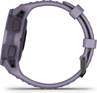 Garmin Instinct - водонепроникний GPS-годинник зі спортивними та фітнес-функціями. Вимірювання частоти серцевих скорочень на зап'ясті, фітнес-трекер та сповіщення зі смартфона. Різні моделі (Instinct Solar, Lila)