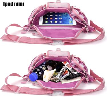 Тактична чоловіча поясна сумка Molle, водонепроникна, унісекс, рожевий камуфляж