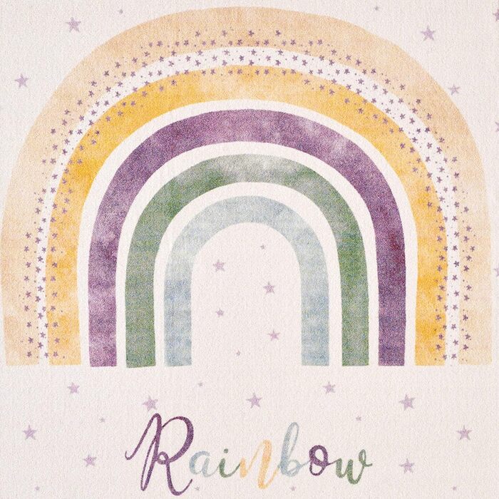 Дитячий килим SIMPEX KinderTeppich, принцеса, рожевий 80x120 см, килим в дитячу кімнату