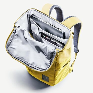 Рюкзак Deuter UP Stockholm 22 л, екологічний, міський, жовтий (Turmeric-ginger)