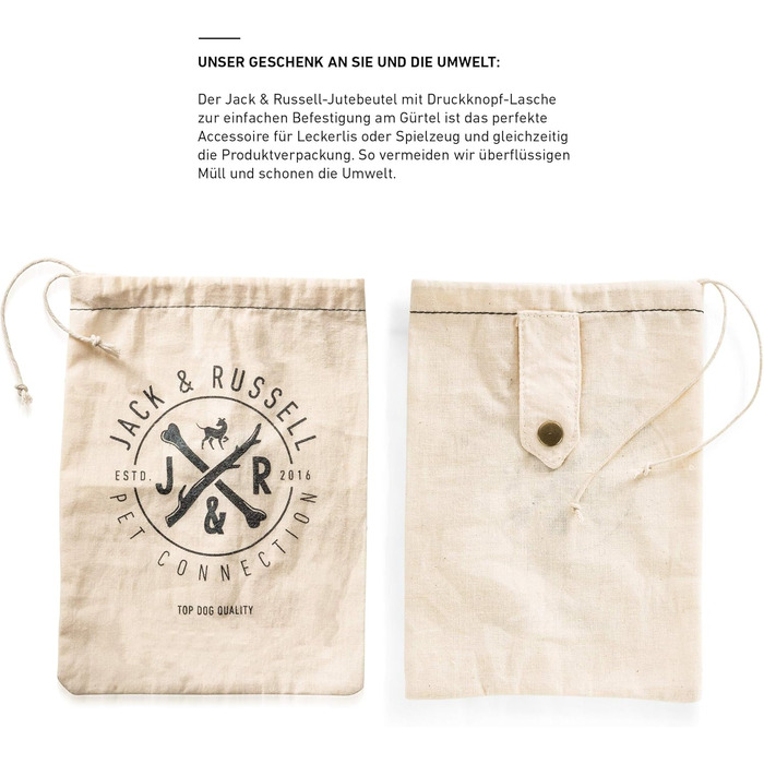 Преміум шкіряний нашийник для собак Jack Russell Lilly - нашийник з натуральної шкіри Kalbleder (S, Коричневий/Чорний) - розмір S, обхват 32-39,5 см