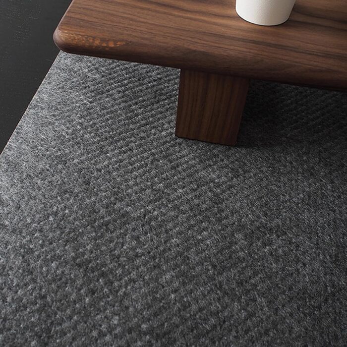 Підкладка під мишу з фетру 60x30 см, велика, для офісу та дому (темно-сірий)