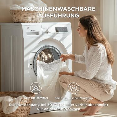 Електрична ковдра BEDSURE з автовимкненням 130x180 см - тепла ковдра з 6 режимами нагріву та таймером 10 годин, захист від перегріву до 8 годин, для дому та офісу, смугаста сіра 130 x 180 см