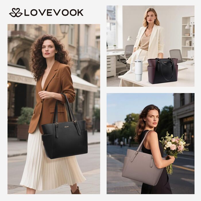 Сумка жіноча LOVEVOOK для ноутбука 15.6