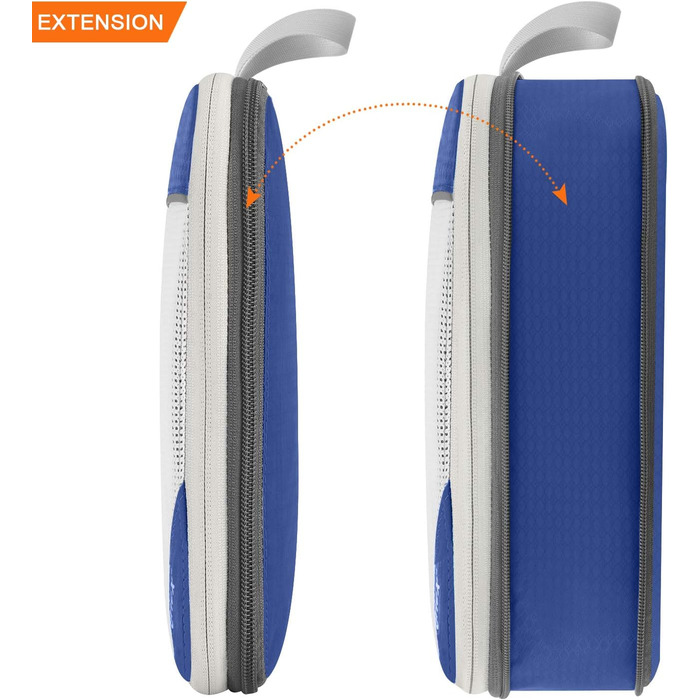 Органайзер для валізи Gonex (6 шт.) - набір кубів для пакування, зелений