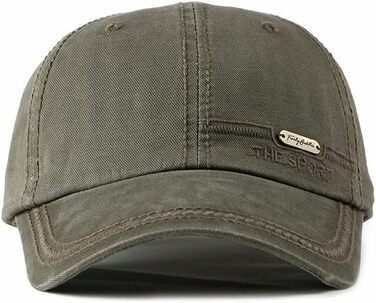 Бейсболка YAMEE з деніму для чоловіків та жінок, унісекс, для спорту, риболовлі та кемпінгу, один розмір (зелений)