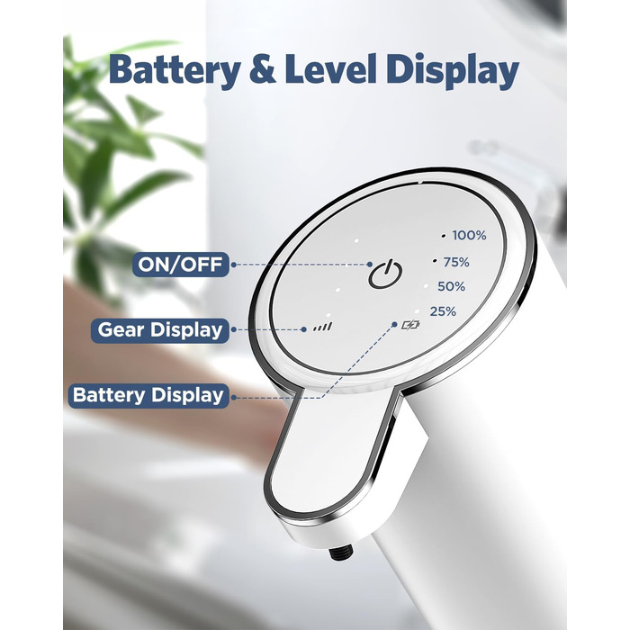 Автоматичний диспенсер мила HAPPHOOH, 380 мл, сенсорний, USB, водонепроникний, для кухні, ванної, школи, готелю, пінистий