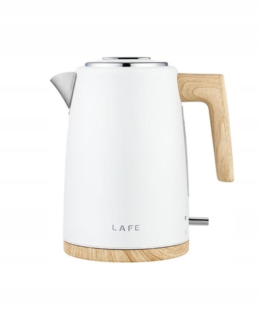 Електричний чайник Lafe Scandi PRO, 2200 Вт, 1,7 л, білий