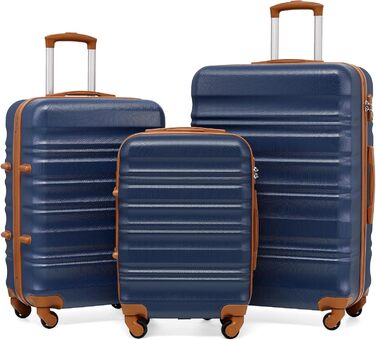 Валіза COOLIFE з жорстким корпусом, тріумф зелений, з TSA-замком та 4 колесами (зелений, колір у наявності: блакитний/коричневий, колір у наборі)