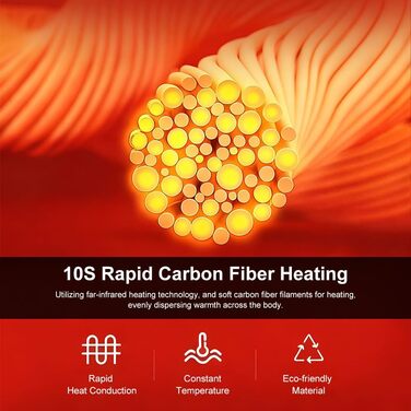 Обогревна жилетка Amurhey для чоловіків та жінок з 21 зоною обігріву, сумісна з 5V/7.4V, модель 2025. Електрична жилетка, унісекс, тепла, яку можна прати. (Без Powerbank)