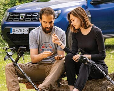 Металошукач Nokta Simplex Ultra з карбоновим валом та пошуковою котушкою 27,9 см, чорний