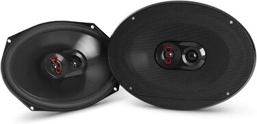 Автомобільні динаміки JBL Stage3 9637 3-смугові, 375 Вт, 6x9'' (152x230 мм), чорні з решіткою від Harman Kardon