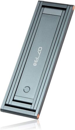 LED лампа настільна ELZO з регулюванням яскравості та гнучкою ніжкою, алюміній, темно-сіро-блакитна