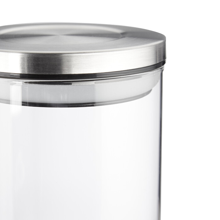 Relaxdays Storage Jars, Set of 3, each 380 ml