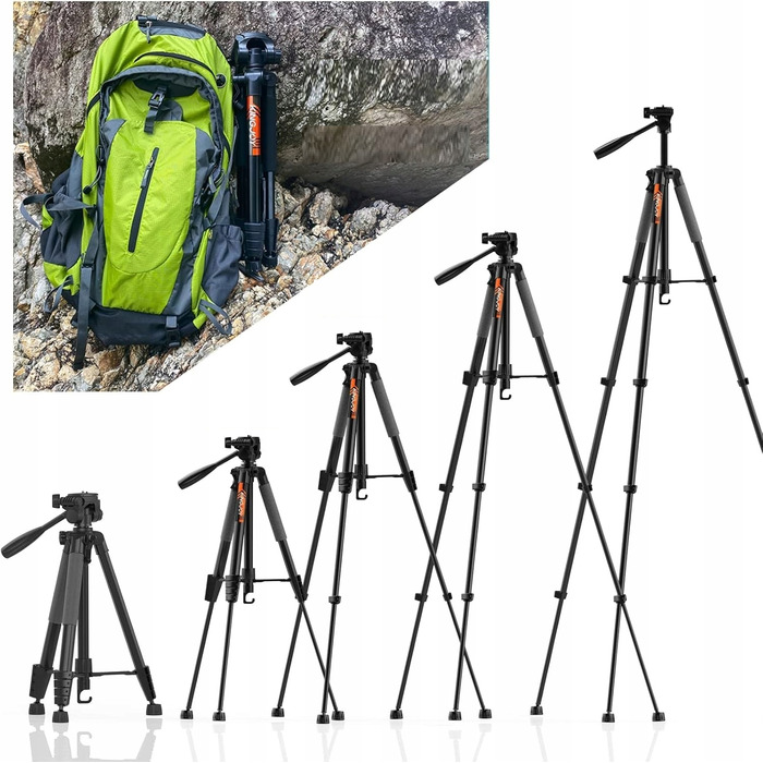 Штатив Kingjoy VTS-990L, 48 см, чорний