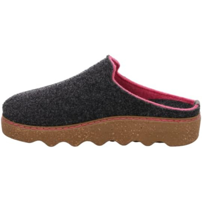 Тапочки Rohde Foggia-D для жінок, теплі, з повсті, розмір 38 EU, колір Stone 84