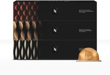 Кава Nespresso Vertuo, Пакети по 30 капсул (10 різних смаків), 375г