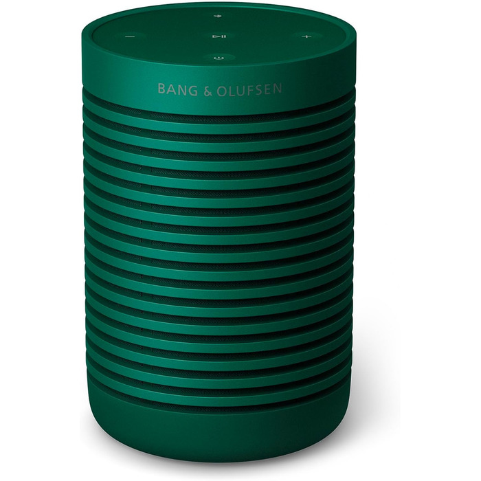 Bang & Olufsen Beosound Explore: Портативна Bluetooth колонка, водонепроникна IP67, зелений колір. Для подорожей, кемпінгу та дому. До 27 годин звучання, 360° звук