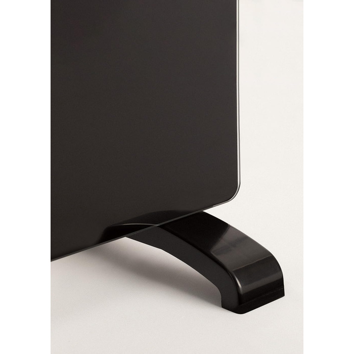 Електричний конвектор CREATE/WARM Crystal 2000W з WiFi, LED-touchscreen, 2 режими (2500W), чорний