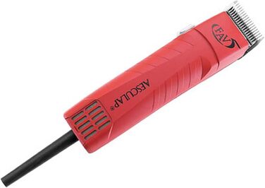 Машинка для стрижки тварин Aesculap FAV5 з набором гребінців | Стрижка собак, коней | Професійна якість | Машинка для стрижки собак та коней