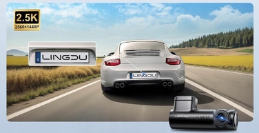 Автомобільний відеореєстратор Lingdu D100 Full HD 2K, WiFi, G-сенсор, нічна зйомка