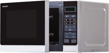 Мікрохвильова піч Sharp R242INW срібна