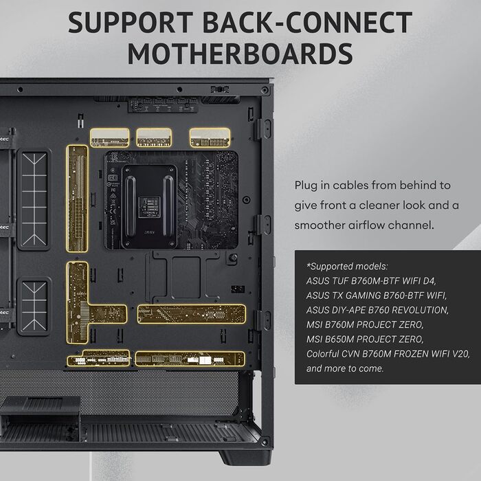 Корпус для ПК Antec Flux SE Midi Tower, чорний