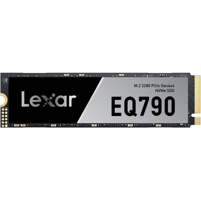 Lexar EQ790 2TB SSD M.2 PCIe Gen4x4 NVMe 1.4 - Внутрішній SSD для PS5 та ПК, 7000 МБ/с (читання), 5000 МБ/с (запис)