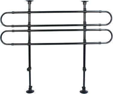 Universal Car Dog Barrier Gate SS5260 - Adjustable Height & Width, No Tools Required - Fits Hatchbacks, SUVs, Wagons, MPVs