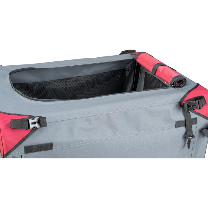 Складана переносна переносна коробка для собак/кішок Foxdevil xonic® (M, Червона) - для автомобіля та дому