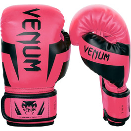 Дитячі боксерські рукавички Venum Elite Fluo Rosa S