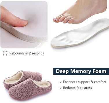 Тапочки халатні жіночі RockDove з флісу, рожеві (36/37 EU)