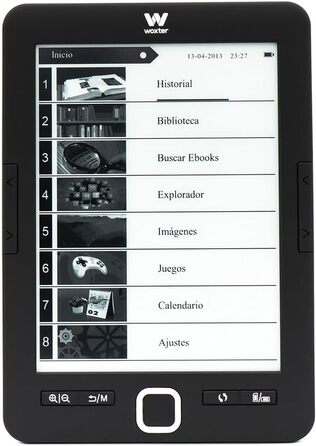 Woxter Scriba 195 Black - Електронна книга з 6