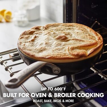 Сковорода GreenPan GP5 з антипригарним покриттям Hartelox, 25.4 см, індукційна, півовальна, чорна