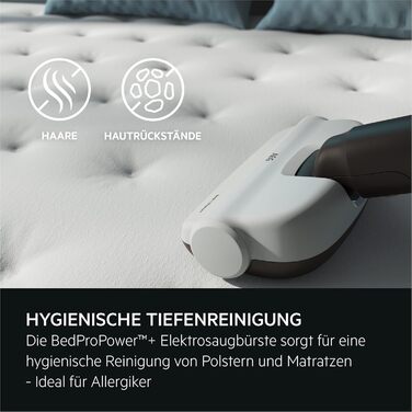 Бездротовий пилосос AEG Hygienic 7000: потужний, легкий, для алергіків, 40 хв роботи, 120 м², 5-ступенева фільтрація, для всіх поверхонь, автоматичний режим, з аксесуарами