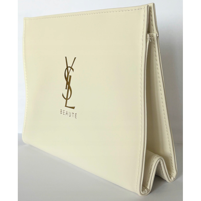 Велика косметичка Yves Saint Laurent (Large Pouch), біла