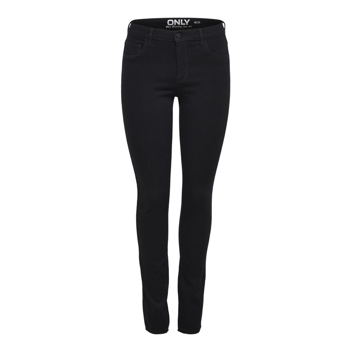 Джинси жіночі ONLY Skinny DNM NOOS сині, базові, стрітстайл, розмір L/32L, Black Denim