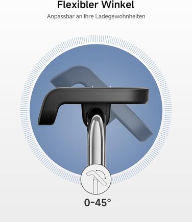 Зарядний пристрій SwanScout 505G2 для Google Pixel Watch 3/2 (не для Pixel Watch 1), магнітний зарядний пристрій, чорний