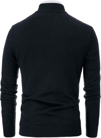Кардиган чоловічий PJ PAUL JONES з коміром-стійкою та блискавкою, темно-синій (M)