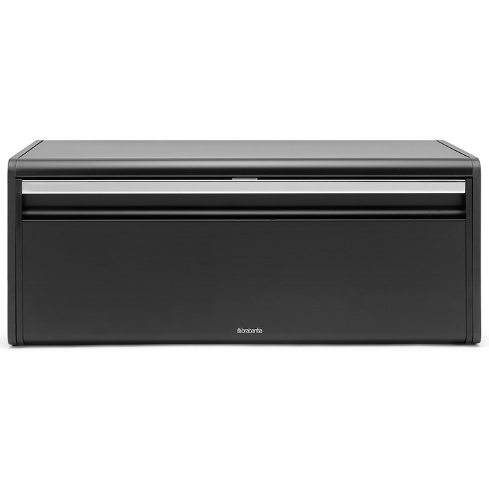 Контейнер для хліба Brabantia, односекційний, чорна сталь