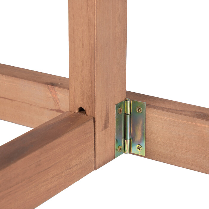 Relaxdays Rectangular Folding Table made of Wood