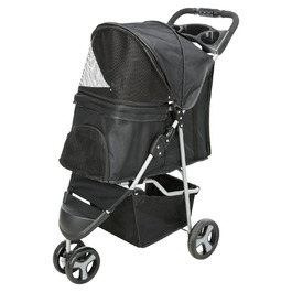 Візок для собак TRIXIE, чорний, до 11 кг, 47x100x80 см, 4,6 кг - 28958