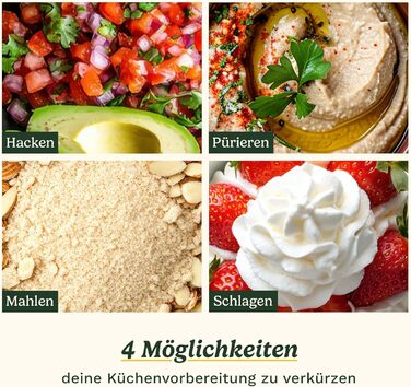 Cuisinart Pixie Chopper: Зеркалеро 0.7л з 2 швидкостями, SmartPower-лезо, BladeLock, компактний, миючий, BPA-free, для соусів, пасти