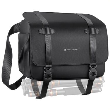 Сумка для фотоапарата K&F Concept з регульованим ременем, водонепроникна, для DSLR та системних камер, штатива