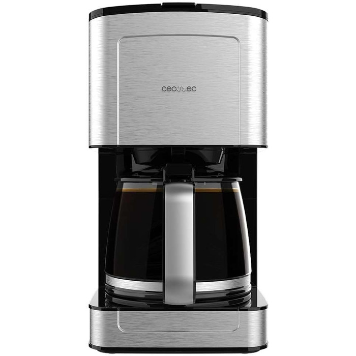 Кавоварка Cecotec Coffee 66 Smart Plus: програмована, 980W, 1,5л, сталь, LCD, 12 чашок
