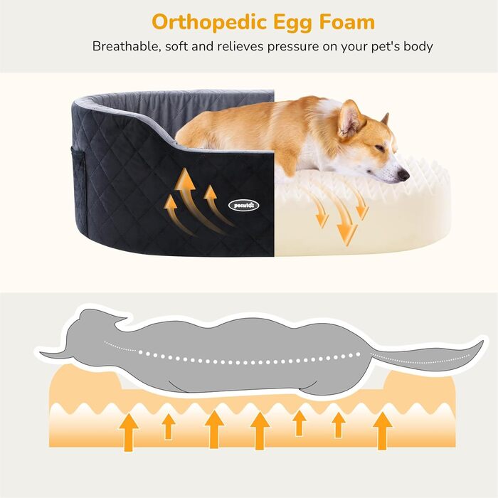 Dog Car Seat Back Bench with Thick Padding for Pet Travel, Waterproof and Washable, Dog Car Seat Back Bench with 2 Safety Leashes. Medium Back Length Less than 70 cm