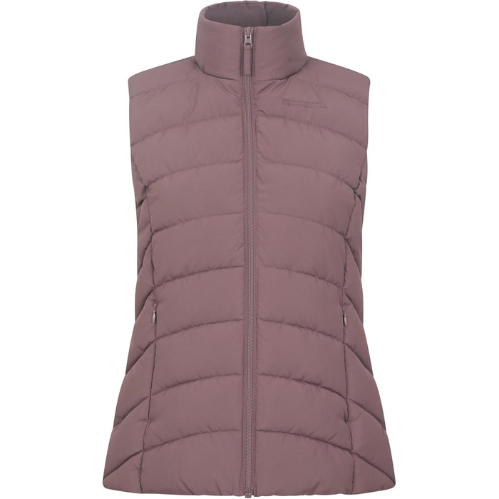 Жіночий жилет Mountain Warehouse Opal з утеплювачем - легка термокуртка, кишені на блискавці, водовідштовхувальний (32, маульфорсграу)