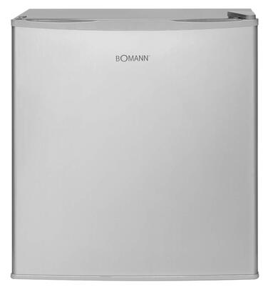 Міні-холодильник Bomann® 42 літри | Холодильник для напоїв для офісу, кемпінгу та геймінгу | Тихий, 39 дБ | Мінібар з можливістю зміни напрямку відкривання дверцят | 51x45x45 см | KB 7346 inox